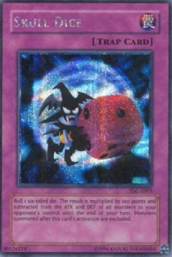 Skull Dice - Yu-Gi-Oh! Video Game Promotional Cards - YuGiOh