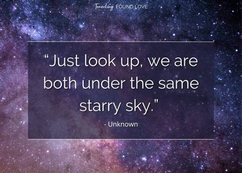 95+ Best Night Sky Quotes for a Starry Night - Traveling Found Love