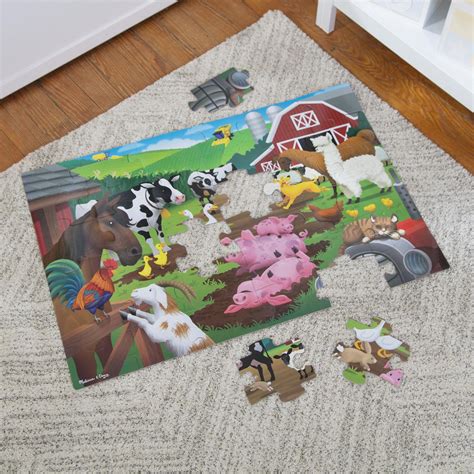 Melissa & Doug Farm Floor Puzzle (36 Pieces) | Walmart Canada