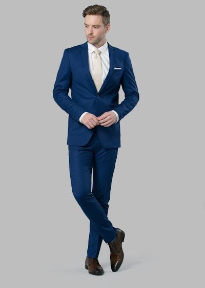 Cobalt Blue Suit | Menguin | Cobalt Blue Wedding Suit