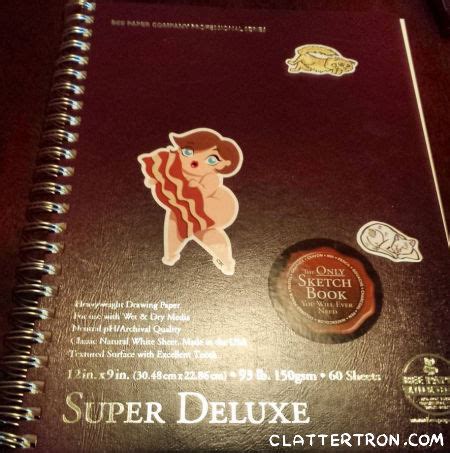 Review: Bee Paper Super Deluxe Sketch Pad - Clattertron.com