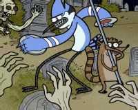 Regular Show Nightmare Athon Game - Zombie