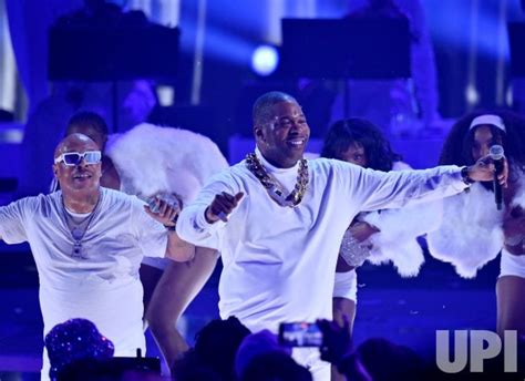 Photo: Spliff Star and Busta Rhymes perform onstage During the 23rd Annual BET Awards in Los ...