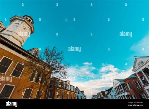 Dutch Colonial Architecture Stock Photo - Alamy