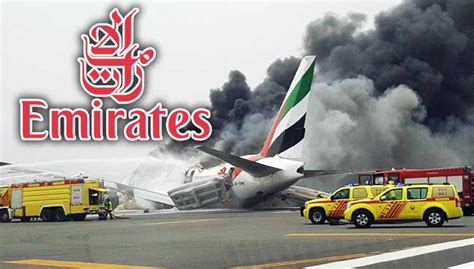 Fly Gosh: Emirates Airline flight crash-lands at Dubai airport