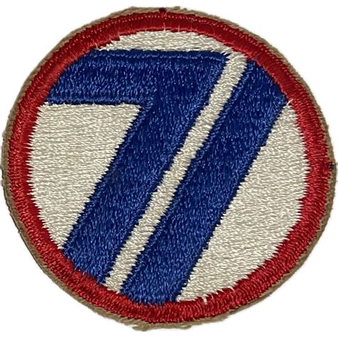 Patch, 71st Infantry Division