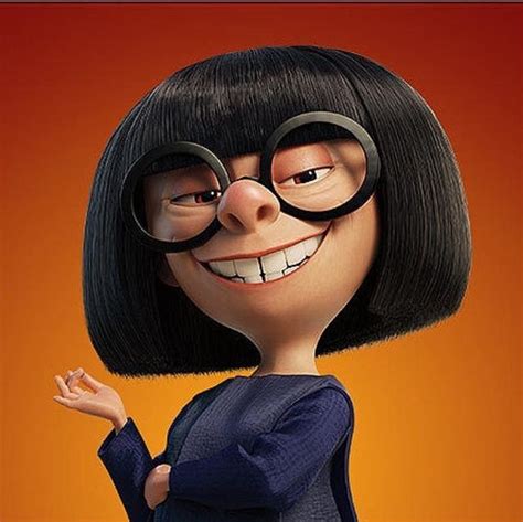 Edna Mode | Disney incredibles, Disney pixar movies, Disney images