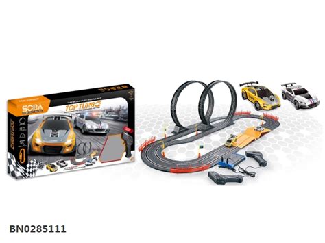 2023 High Speed Racing Track Slot Racing Game For Child Slot Cars Racing Toy 1/43 With ...