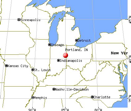 Portland, Indiana (IN 47371) profile: population, maps, real estate ...