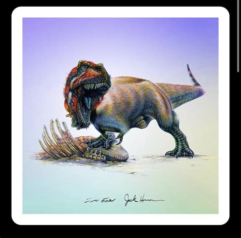 Jack Horner is making dinosaur NFT’s with T. rex being a scavenger. All the designs are terrible ...