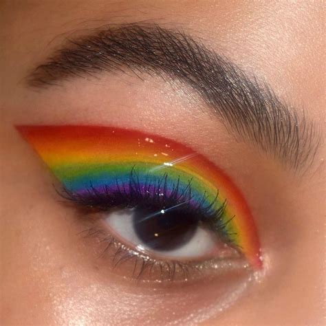 rainbow makeup | Rainbow makeup, Rainbow eye makeup, Eye makeup art