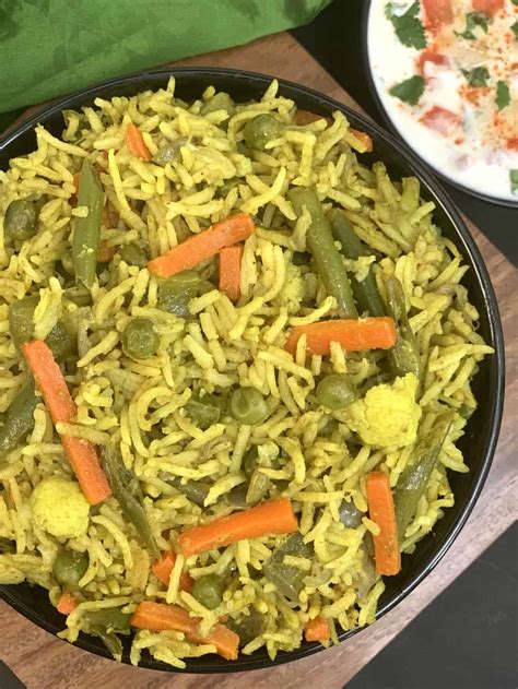 Instant Pot Vegetable Pulao (Karnataka Style) - Indian Veggie Delight