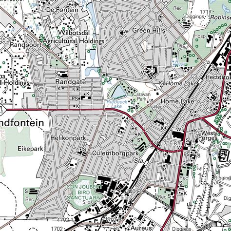 2627BA RANDFONTEIN Map by Chief Directorate: National Geo-spatial ...