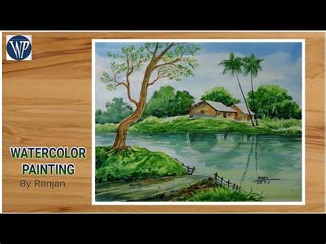 landscape painting for beginners watercolor - Pretty Important Blawker ...