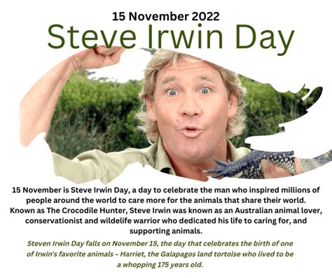 Celebrate Steve Irwin Day today! - West Bremer Radio