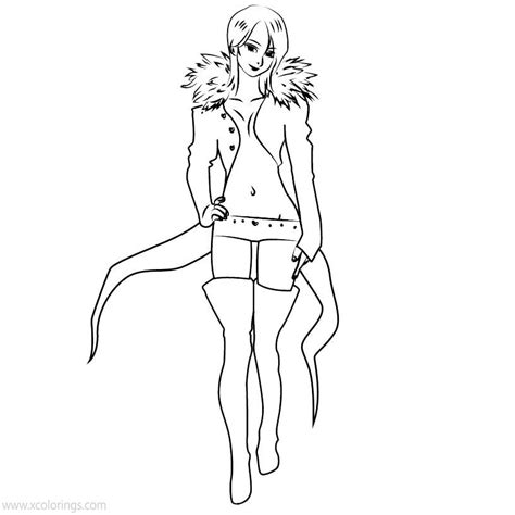 The Seven Deadly Sins Coloring Pages Nanatsu No Taizai Merlin - XColorings.com