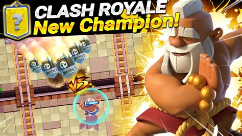 New Champion MONK is 100% INSANE! - Clash Royale Monk Gameplay & Stats ...