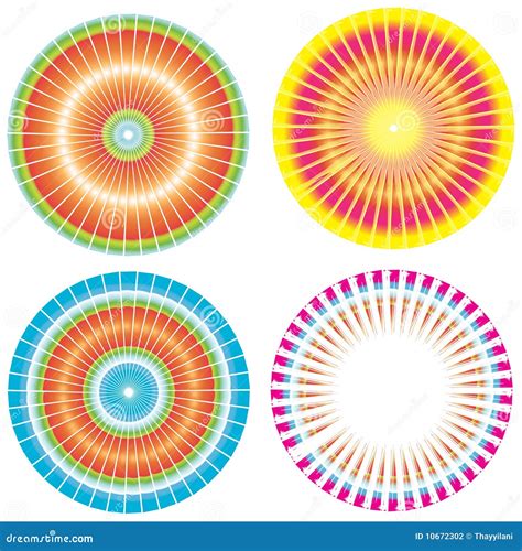 Colorful gradient Circles stock vector. Illustration of circle - 10672302