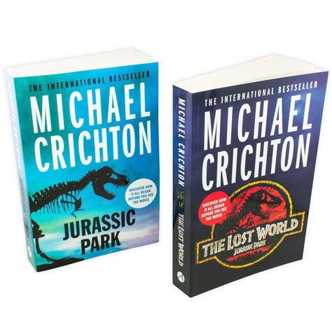 Jurassic Park 2 Book Collection - Young Adult - Paperback - Michael Cr ...