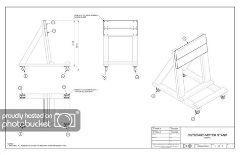 Building an O/B motor stand - Instructional Page: 1 - iboats Boating ...