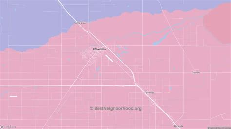 Chowchilla, CA Political Map – Democrat & Republican Areas in ...