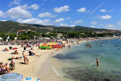 Palma Nova beach resort Majorca – Stock Editorial Photo © speedfighter17 #84942088