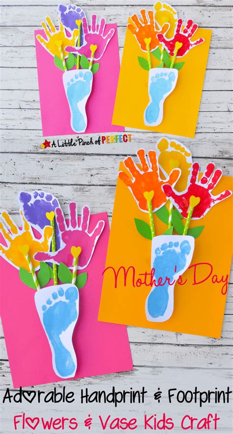 15 Cute Mother's Day Crafts for Kids - Planning Playtime