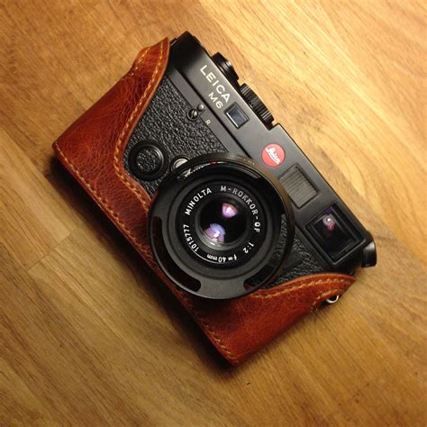 Leica M camera case - M2 M3 M4 MP M6TTL - KenjiLeather