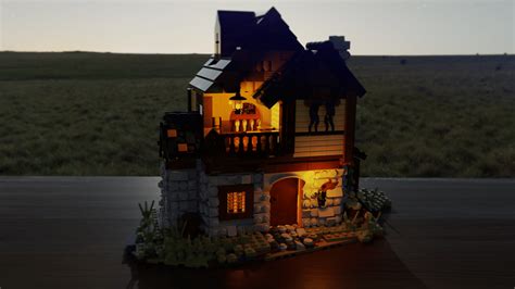 Lego® moc Instructions Medieval House | PDF instructions (NO PARTS)