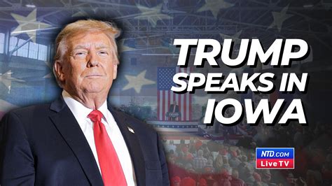 Trump Delivers Remarks at ‘Commit to Caucus’ Event in Waterloo, Iowa | NTD