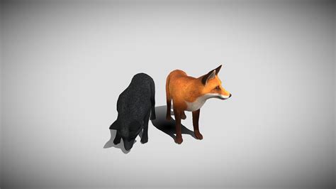 fox - 3D model by sss (@dungvo1.2804) [4ca7d02] - Sketchfab