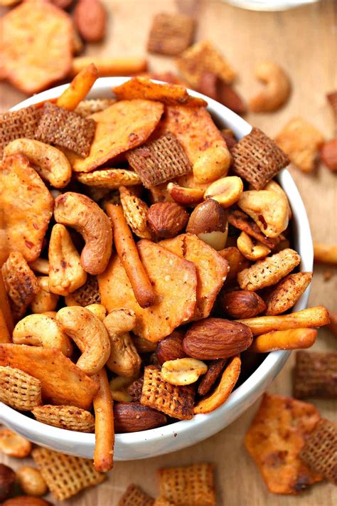 Homemade Chex Mix - The Cozy Cook