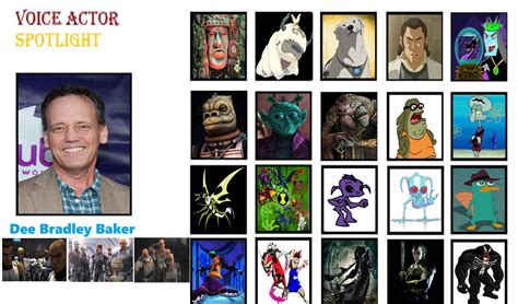 Voice Actor Highlight: Dee Bradley Baker by CrazyGamerDragon64 on DeviantArt