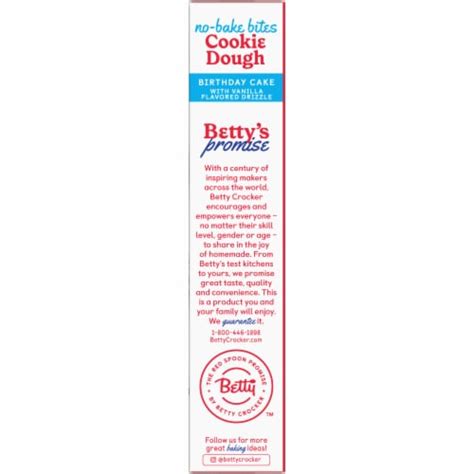 Betty Crocker™ No Bake Bites Birthday Cake Cookie Dough, 12.2 oz - Pick ...