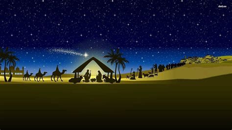 [100+] Nativity Scene Wallpapers | Wallpapers.com