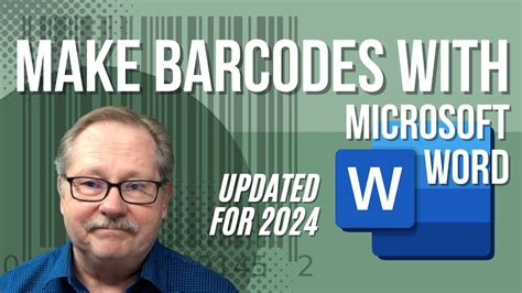 Creating Barcode Labels with Word’s Mail Merge (Updated for 2024) - YouTube