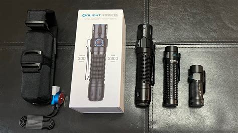 Olight Warrior 3S Unboxing, Overview, & Comparison - YouTube