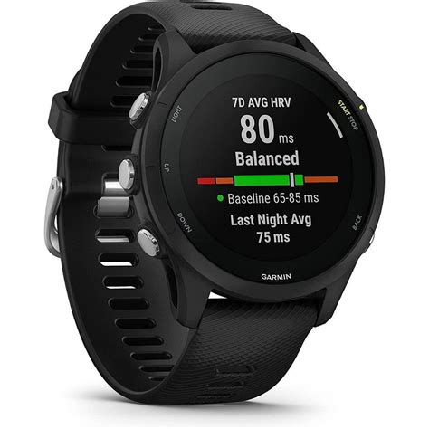 Relogio Garmin Forerunner 255 Music - Preto | Netshoes