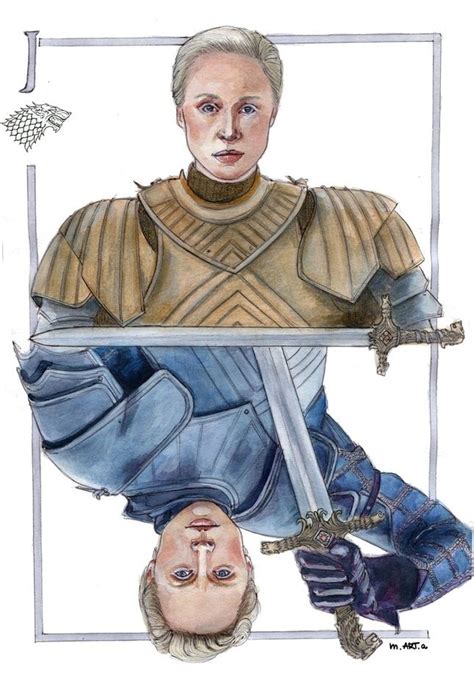 Ser Brienne of Tarth, an art print by Marta Dasic | Brienne of tarth ...