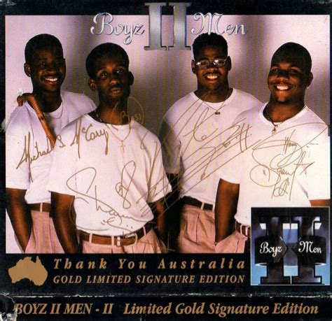 Boyz II Men – II (1994, Gold Signature Edition, CD) - Discogs