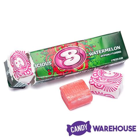 Bubblicious Bubble Gum Packs - Watermelon: 18-Piece Box | Bubblicious, Gum, Bubble gum