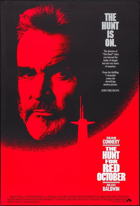 The Hunt for Red October & Others Lot (Paramount, 1990). One Sheets ...