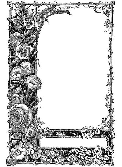 old border | Clip art vintage, Antique frames, Borders and frames