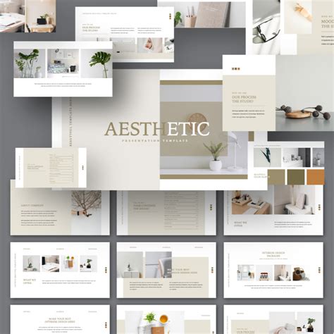 Aesthetic Presentation Google Slides - TemplateMonster