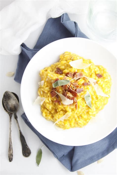 Roasted Pumpkin Risotto with Pancetta - bell' alimento