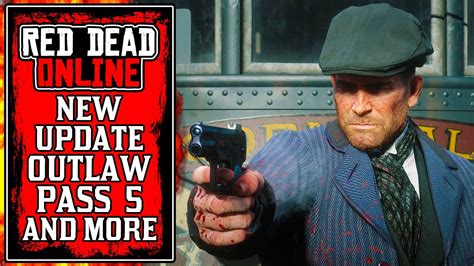 IT'S HERE! Outlaw Pass 5 in Rockstar's NEW Red Dead Online Update Today ...