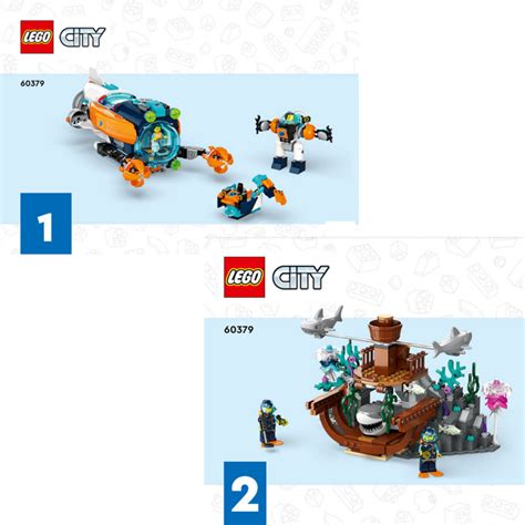 LEGO Deep-Sea Explorer Submarine Set 60379 Instructions | Brick Owl ...