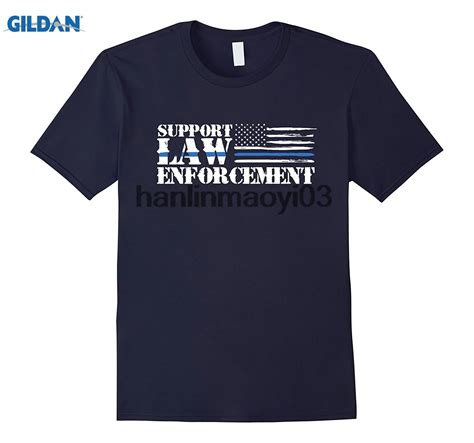 Support Law Enforcement T Shirt-in T-Shirts from Men's Clothing on Aliexpress.com | Alibaba Group