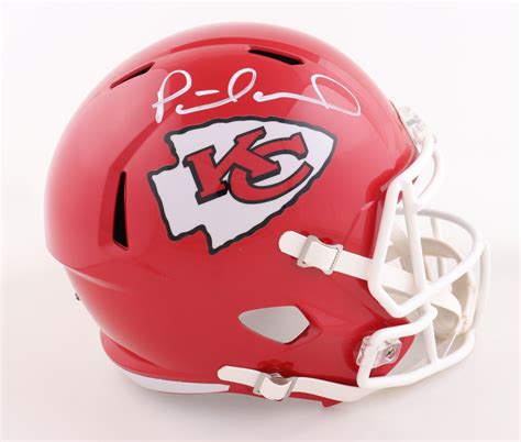 Patrick Mahomes II Signed Chiefs Full-Size Speed Helmet (JSA) (See ...