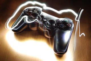 Light Graffiti - PS3 Controller | Featured on: 100 Stunning … | Flickr